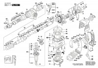 Bosch 3 611 B4A 042 GBH 4-28 DFR Rotary Hammer Spare Parts